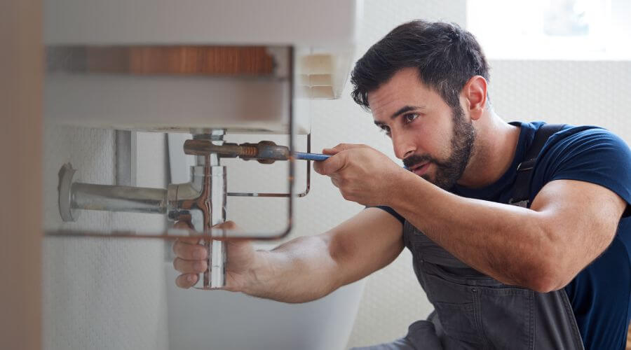 Sink pipe leak repair in Glasgow, MT